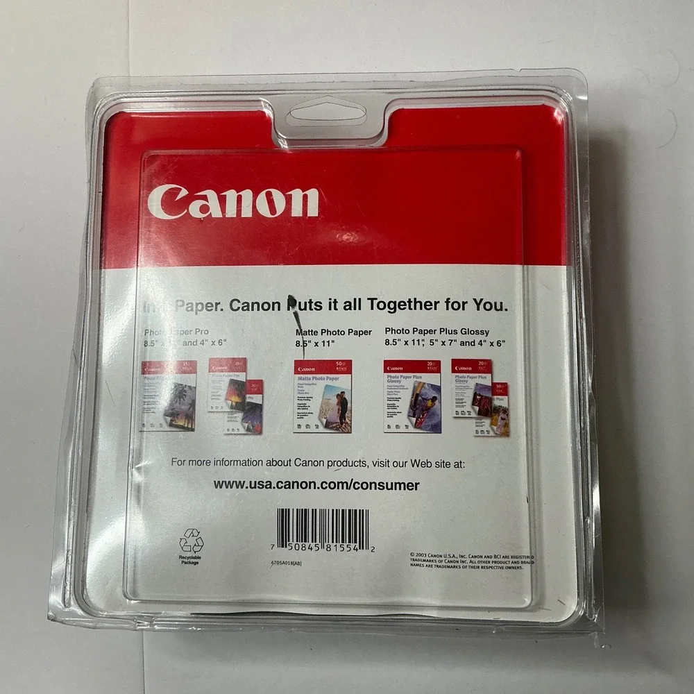 Canon BCI 6 Multi Pack Individual Ink Tanks 6 Colors‎ Genuine